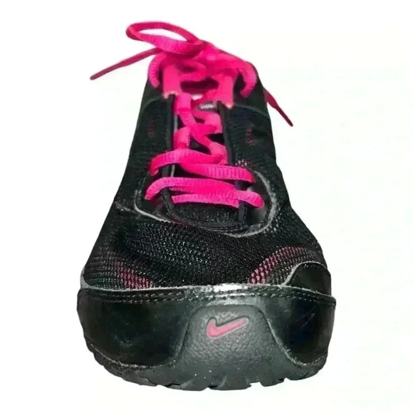 Nike Reax Run 7 Low Black Size 8.5 Black & Pink - Picture 7 of 11